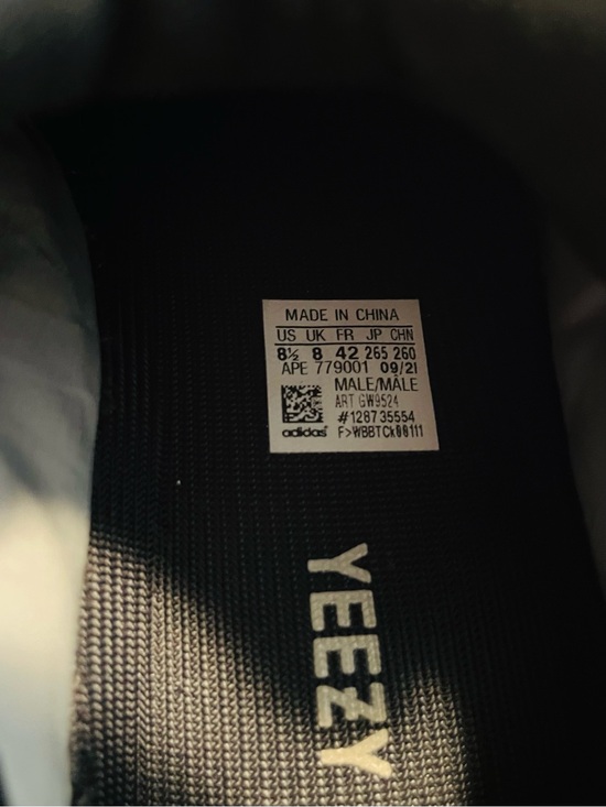 Adidas Men’s Yeezy Boost 700 MNVN Metallic Sneakers Size 8.5